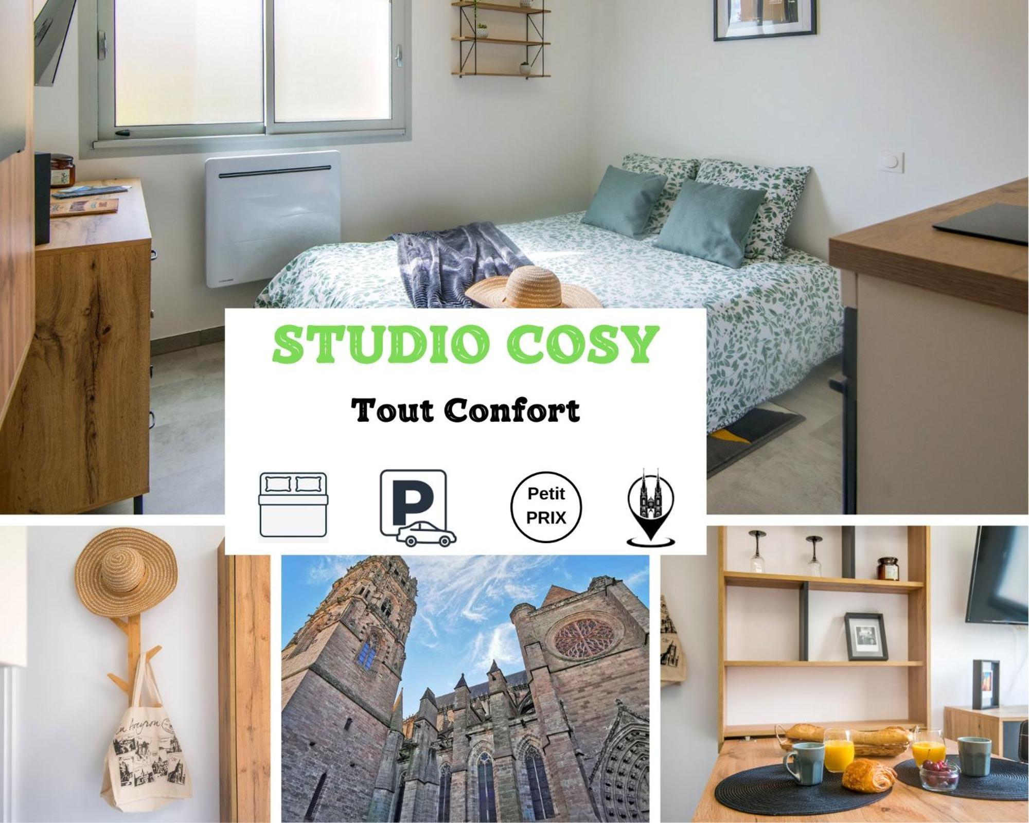 Studio Cosy - Tout Confort Rodez Esterno foto